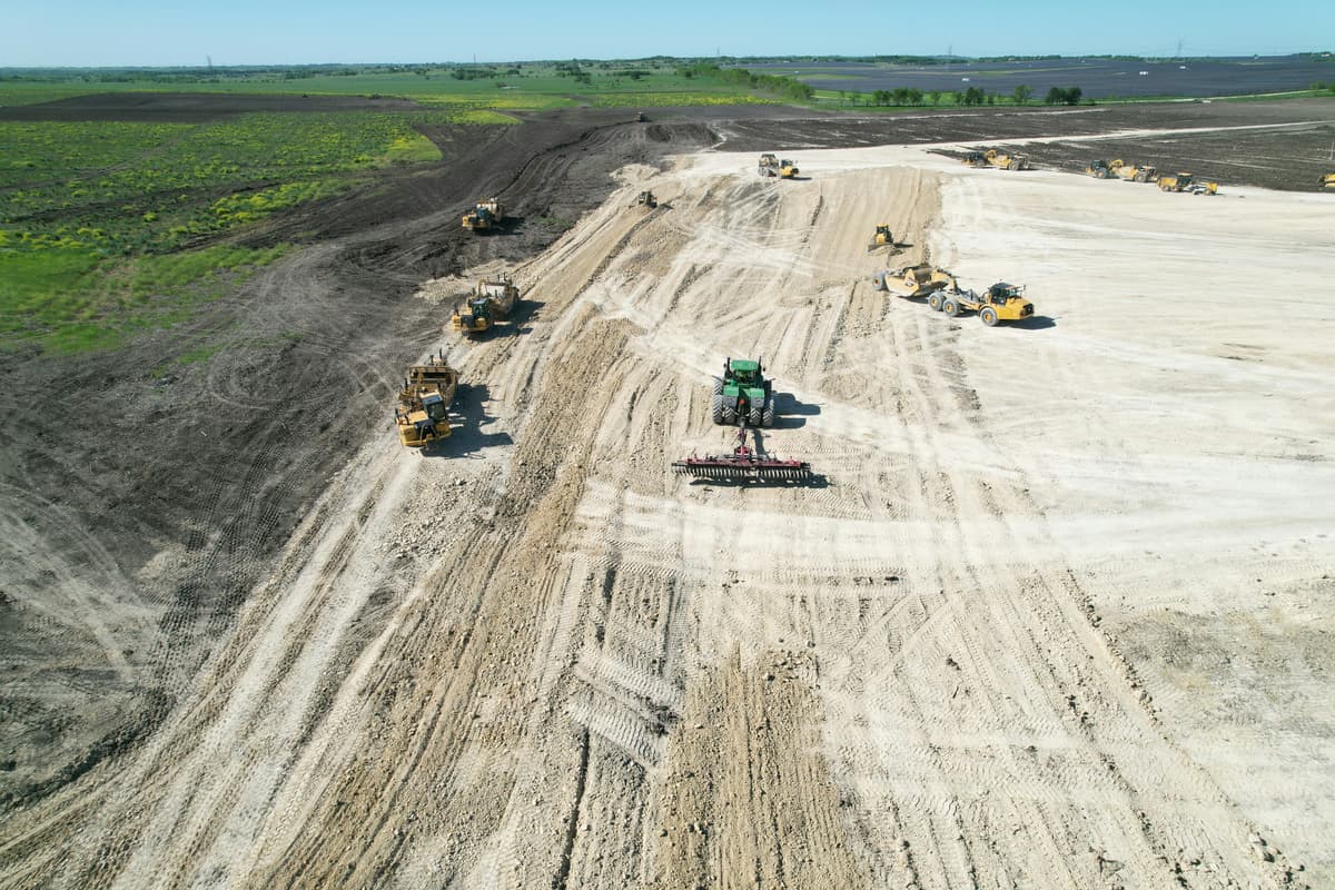 Spriggs Excavation jobsite